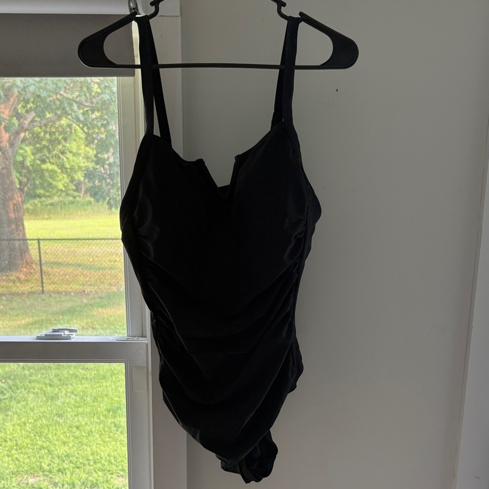 SHEIN Black One Piece Swimsuit